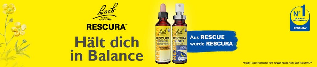 Bach-Blüten & Bach RESCURA 